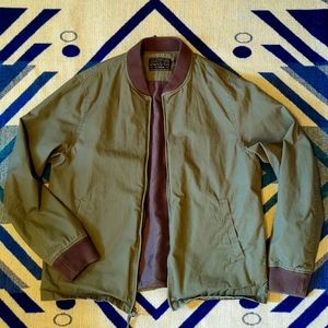 J. Crew Olive Green Bomber Jacket